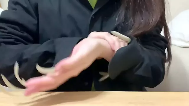 アジア フェラ, アジアン 長い爪, 長い爪