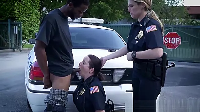 Police femdom demands to be facefucked