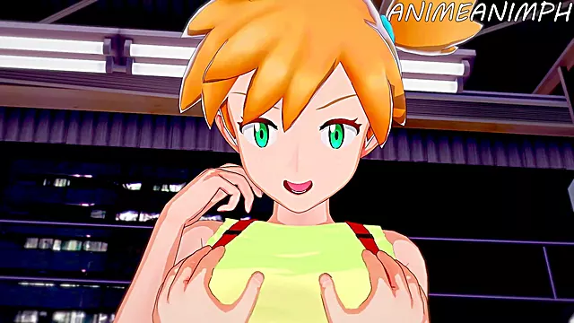 Misty from Pokemon gets dirty in Koikatsu Party hentai