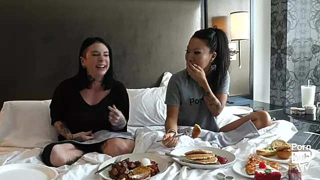 Asa Akira In Bed with Joanna Angel - Asa's Adventures Episode 3