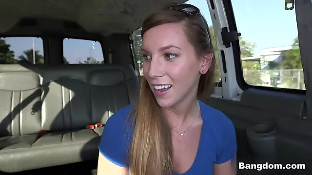 Kaylee Banks in The Cash Van makes an appearance Video