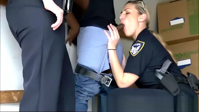 Big Dick Robber Has To Bang Milf Cops After Being Busted