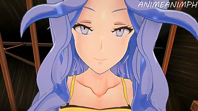 Karen, the Pok mon trainer, explores anime manga porn world in 3D - UNCENSORED