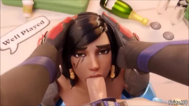 Pharah From Overwatch boned mostly doggie-style three dimensional lastest clamps of 2018 (HD)