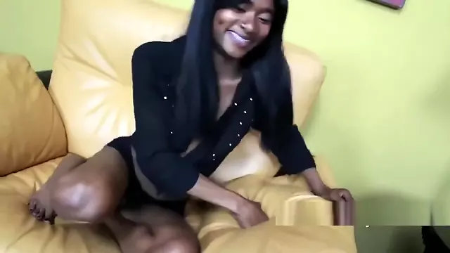 Trina Matthews farting on couch