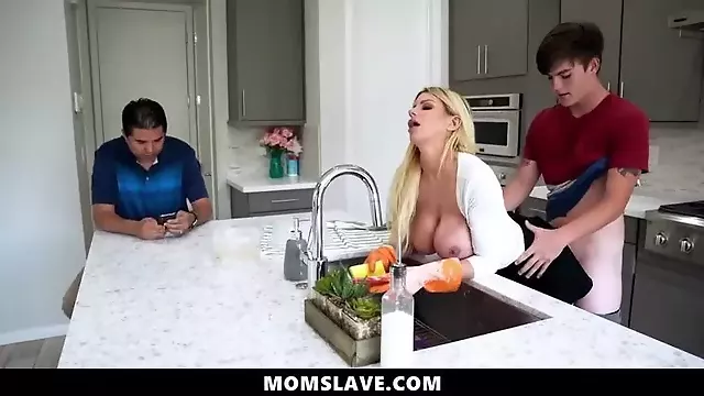 MomSlave.com- Stepson Can Fuck His Hot Stepmom Whenever He Wants - Brooklyn Chase