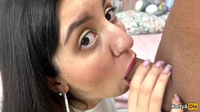 Deepthroating Getting Cum In Mouth And Nose