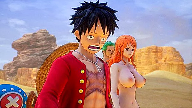 One Piece Odyssey Nude Mod Installed Game Play [part 14] Porn game play [18 ] Sex game