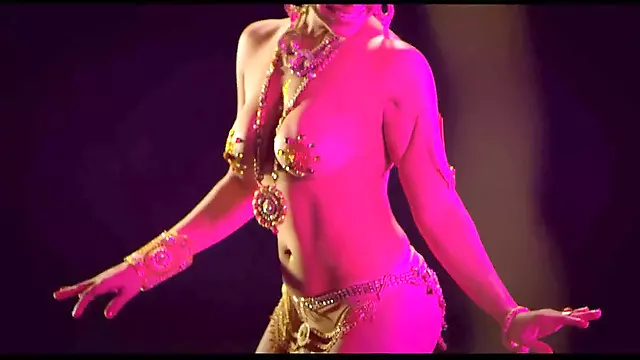 Hot arab dance, dancing, stage dance