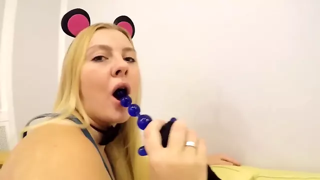 Anal Solo with a Cucumber