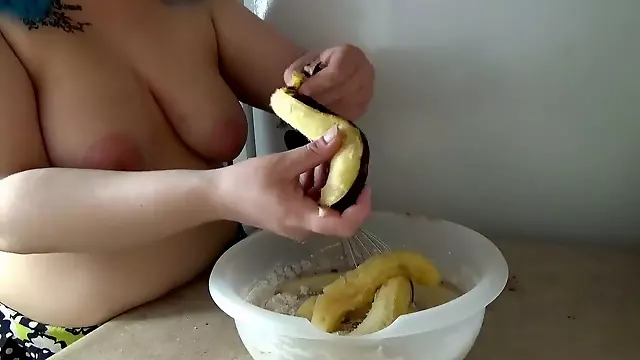 Big blak cook, nude, big boobs