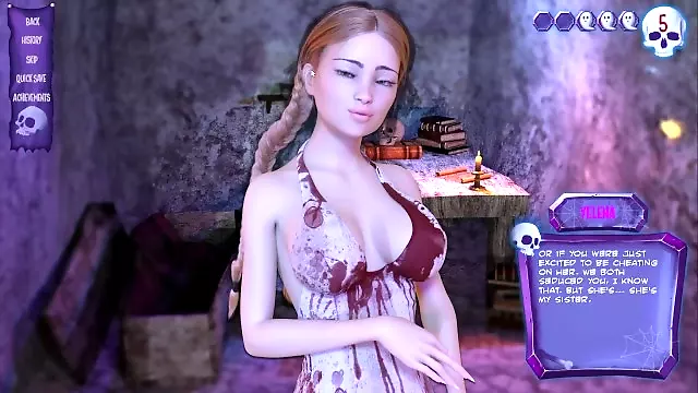 Shag the Hag - Sex with Zombie, Vampire and Witch (GAMEPLAY)