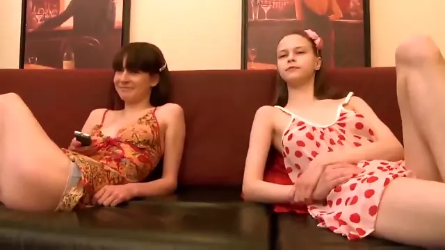 Russian guy with two 18 teenage girls