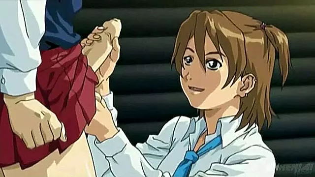 Japanese Schoolgirl Futanari Caught in Act - Uncensored Hentai