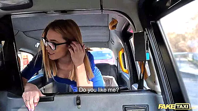 Amateur Teen Rika Fane: Reality Encounter with Big-Cocked Taxi Driver in Thick Rimmed Glasses